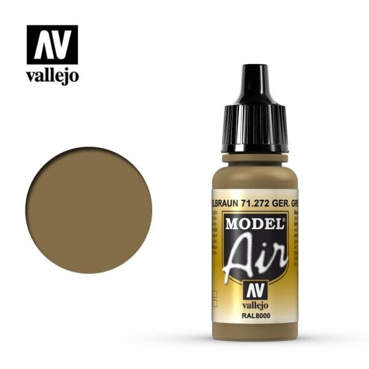 Vallejo Model Air German Yellow Brown 17ml (71.272)