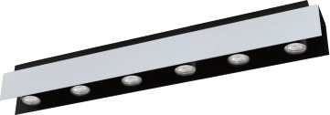 Eglo Viserba Loft | 6X400lm L830 Alu