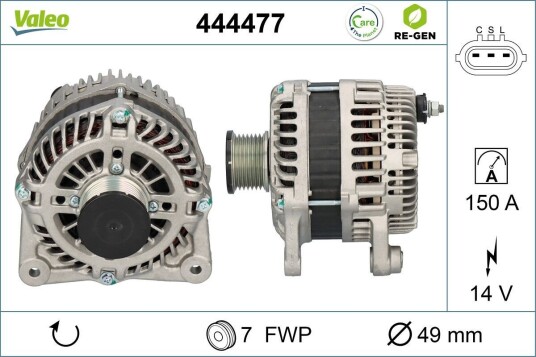Dynamo VALEO 444477