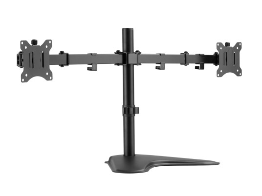 EQUIP Monitor Tischhalterung 17"-32" schwarz für 2 Monitore EQUIP Monitor Tischhalterung 17"-32" schwarz für 2 Monitore