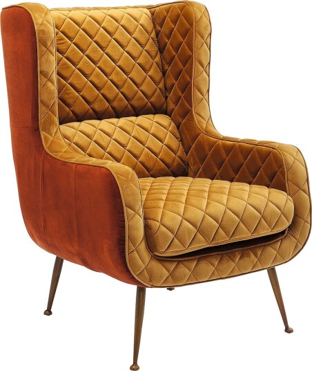 KARE Design Lenestol Nonna Brun