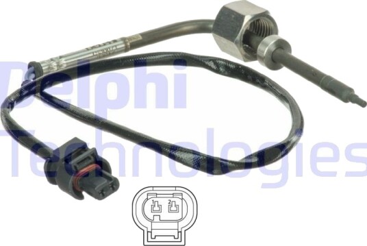 Sensor, eksostemperatur DELPHI TS30071