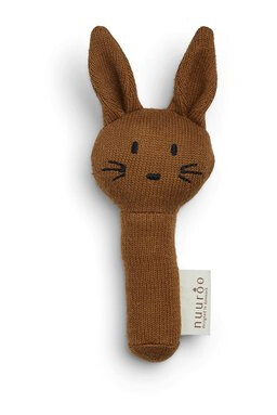 nuuroo Rattle William Rabbit Caramel Café