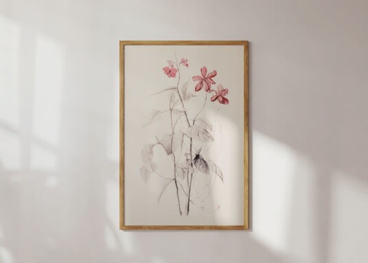 Plakat Blomst Eleganse