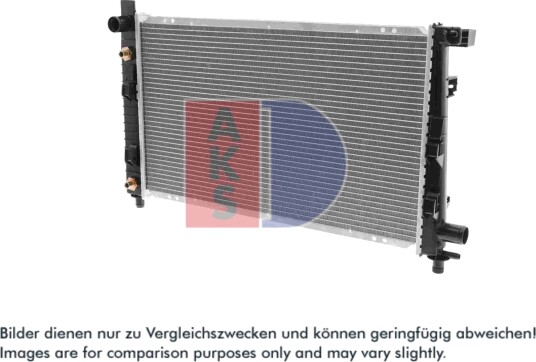 AKS DASIS 121750N Radiator motorkjøling