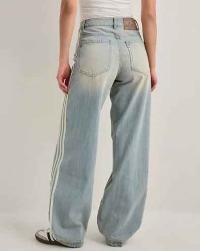 Adidas Originals Blå Dad Jeans