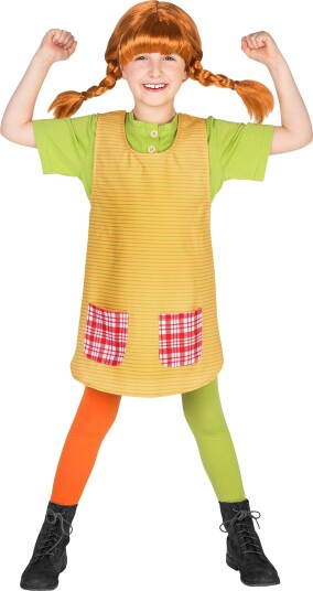 Maskworld Metamorph Pippi Langstrømpe Barn Kostyme X-Large 131046-13