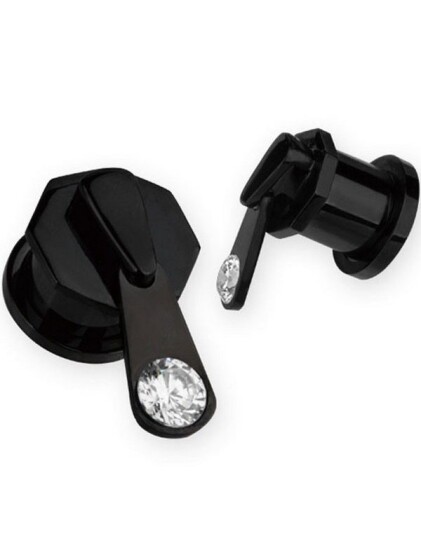 Aab Zip It Svart Piercing Plugg