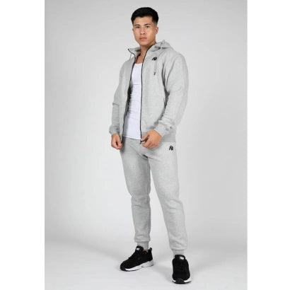 Gorilla Wear Kennewick Zipped Hoodie - grå hettejakke