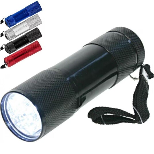 2-Pak - Lommelykt / LED-lys - Bærbar - 9 LED