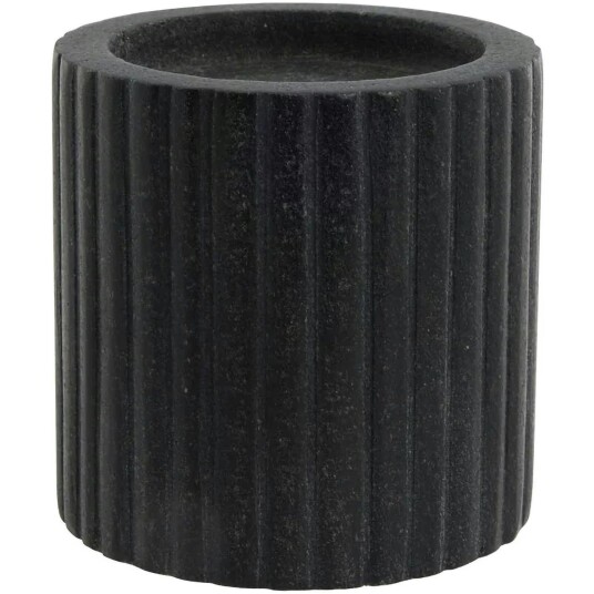 Lene Bjerre Eliana Lysestake Marmor Sort 10 cm Lene Bjerre Eliana Lysestake Marmor Sort 10 cm
