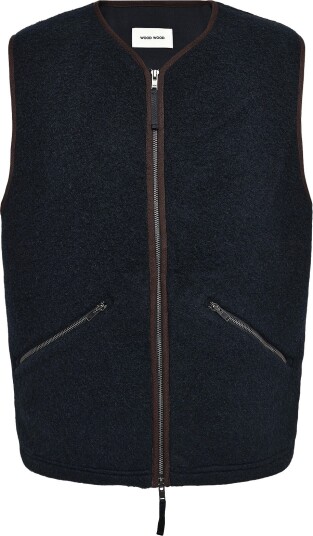 WOOD WOOD Wweik Vest 25480 Navy L