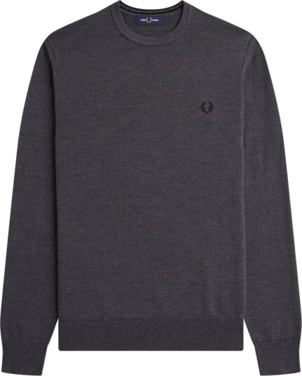 Fred Perry Herre Strikkevarer Grå M, Fred Perry Herre Strikkevarer Grå M,