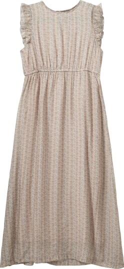 Sofie Schnoor Kjole Peacock AOP Sofie Schnoor 16 år 176 Kjole Beige