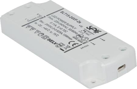 Led Trafo Slt 15W 12V Dc Til 12V Led Lyskilder En Udgang Kan Belastes Med 1 15W.
