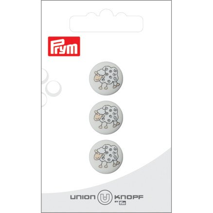 Prym stoffknapp får 15 mm 3 stk