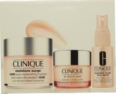 Clinique Ultra Hydration Moisture Surge Gift Set 30ml Moisture Surge Spray + 15ml All About Eyes + 125ml Moisture Surge 72H Auto Replenishing Hydrator Clinique Ultra Hydration Moisture Surge Gift Set 30ml Moisture Surge Spray + 15ml All About Eyes + 125ml Moisture Surge 72H Auto Replenishing Hydrator