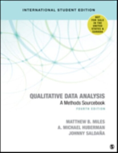 Qualitative Data Analysis - International Student Edition Av Matthew B. Miles, A. Michael Huberman, Johnny Saldana