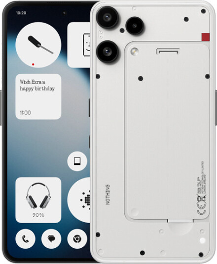 Nothing Phone 3a Lite 6,77" Smarttelefon 128GB 8GB Hvit Nothing Phone 3a Lite 6,77" Smarttelefon 128GB 8GB Hvit