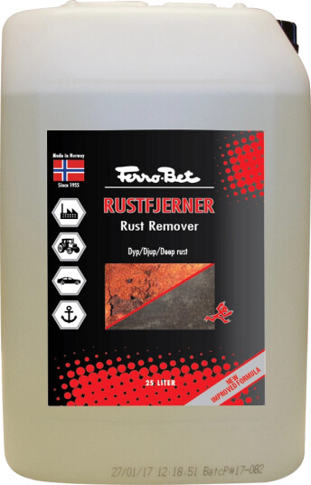 Ferro Bet Rustfjerner 25 l kanne 25 L Ferro Bet Rustfjerner 25 l kanne 25 L
