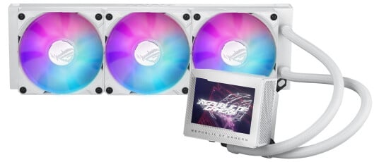 ASUS ROG Ryujin III 360 ARGB - White Edition - væskekjølesystem for prosessor