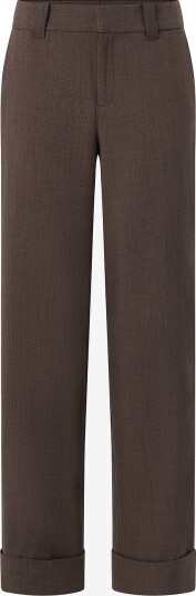 Gina Tricot Bukser Mid Waist Wide Brun
