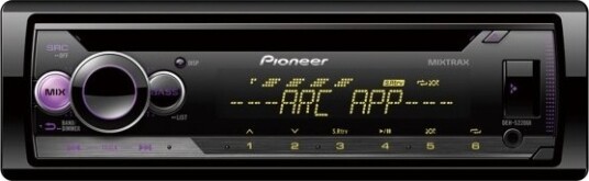 Pioneer Deh S220ui Sort 1 Din 50 W Cd Mp3 Wav Wma Lcd