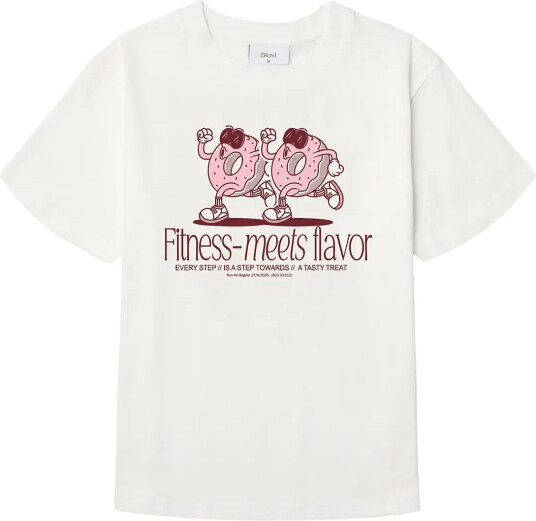Grunt Grsoop Ss Tee White 134/140