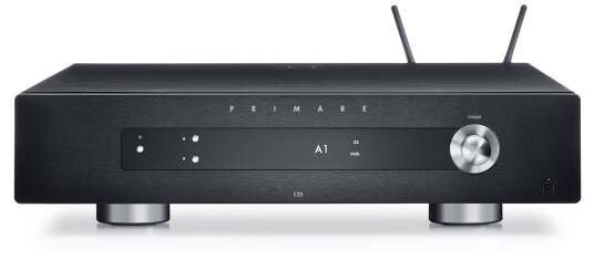 Primare I25 Prisma DM36 - Integrert forsterker med DAC og nettverkspiller Sort