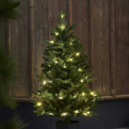 Juletre Star Trading Byske Kunstig 90 cm med LED 50 Lys