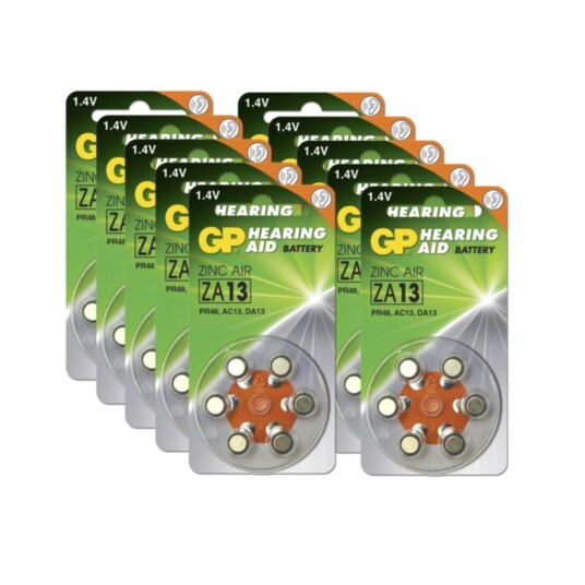 GP ZA 13-D6 / PR48, 10-pakk