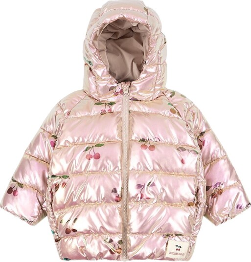 Konges Sløjd Polstret Jakke   Kath   Ma Grande Cerise   Konges Sløjd   4 år (104)   Dunjakke Beige Rosa