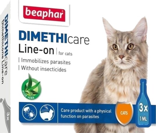 Beaphar Dimethicare Line On Cat Flåttmiddel