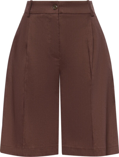 Pinko Dame Shorts Brun S, Pinko Dame Shorts Brun S,