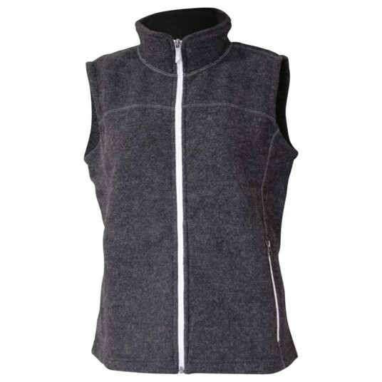 Ivanhoe Beata Vest Graphite Marl Ivanhoe Beata Vest Graphite Marl