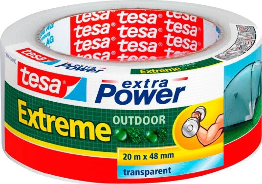 Tesa Extra Power Extreme Lerretstape 48mm 20 meter Klar