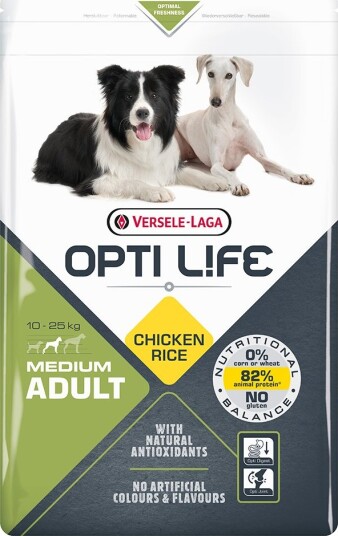 Versele Laga Opti Life Tørrfôr Adult Opti Life Medium 12.5 kg