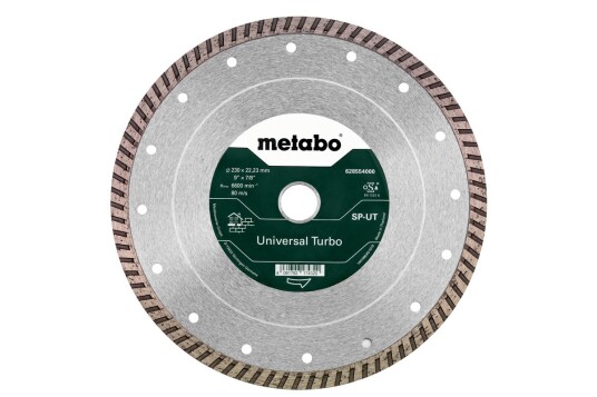 Metabo Universal Turbo 230mm Diamantkappeskive for Betong, Sandsten og Flis