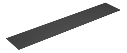 Dansani Calidris Form Topplate B40-232xh1xd40cm Mork grå Matt / 220cm
