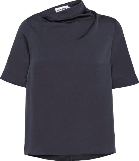 Ahlvar Gallery Lima Silk Tee Blue XS