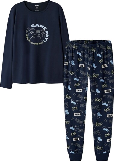 Name It Nkmnightset 2-delt Pysjamas Navy Blazer 86-92