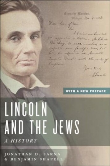 Lincoln and the Jews A History, With a New Preface