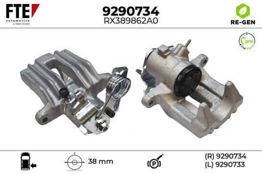 FTE 9290734 Bremsecaliper