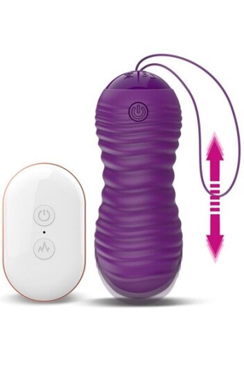 Orio Vibrating Up & Down Egg Purple Orio Vibrating Up & Down Egg Purple