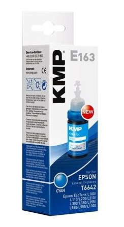 KMP E163 - cyan - ink refill (alternative for: Epson T6642) - Blekkrefill Blå KMP E163 - cyan - ink refill (alternative for: Epson T6642) - Blekkrefill Blå