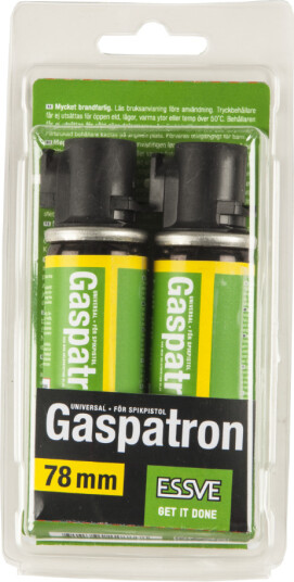 Essve 78mm Gasspatron Gul for Dykkertpistoler (2 stk)