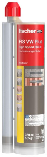 Fischer Mørtel FIS V Plus 360ml Hurtigherdende