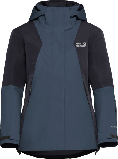 Jack Wolfskin Women"s Flowline 2l Ins Jacket Midnight Sky L Jack Wolfskin Women"s Flowline 2l Ins Jacket Midnight Sky L