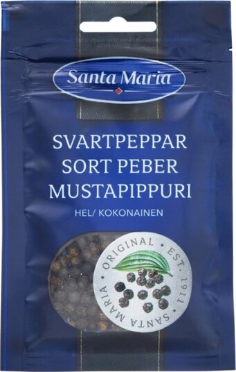 Krydderi Pepper Sort Hel Krydderi Pepper Sort Hel