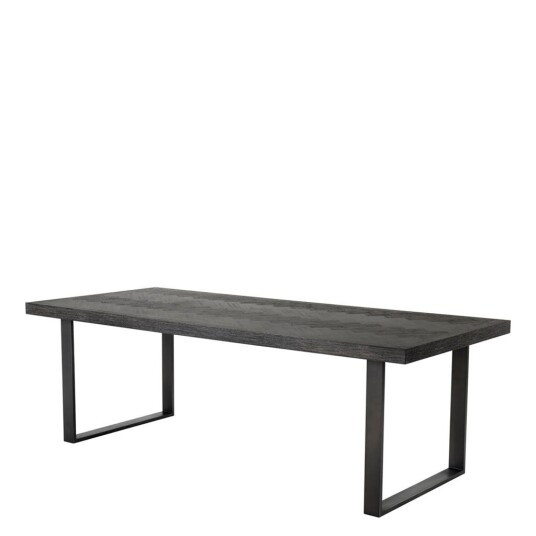 Melchior spisebord charcoal oak 300 cm